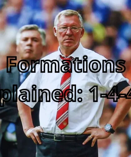 Formations Explained: 1-4-4-2