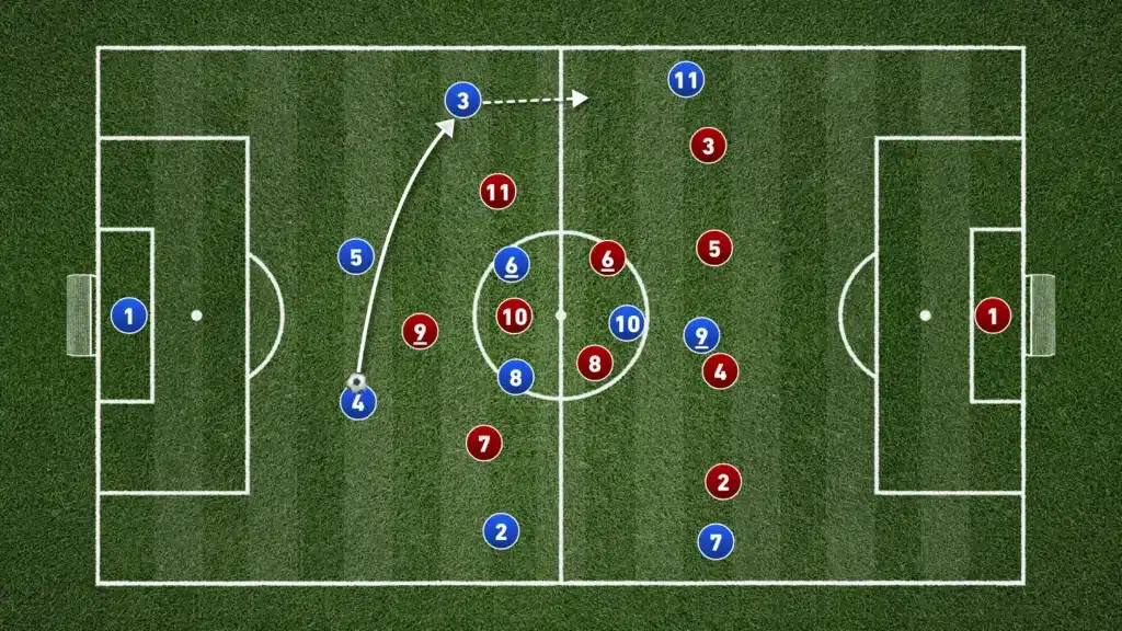 The Tactical Value of Deep Fullbacks in Possession