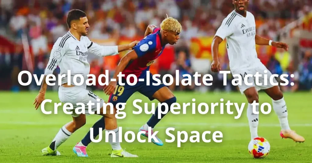 Overload-to-Isolate Tactics: Creating Superiority to Unlock Space