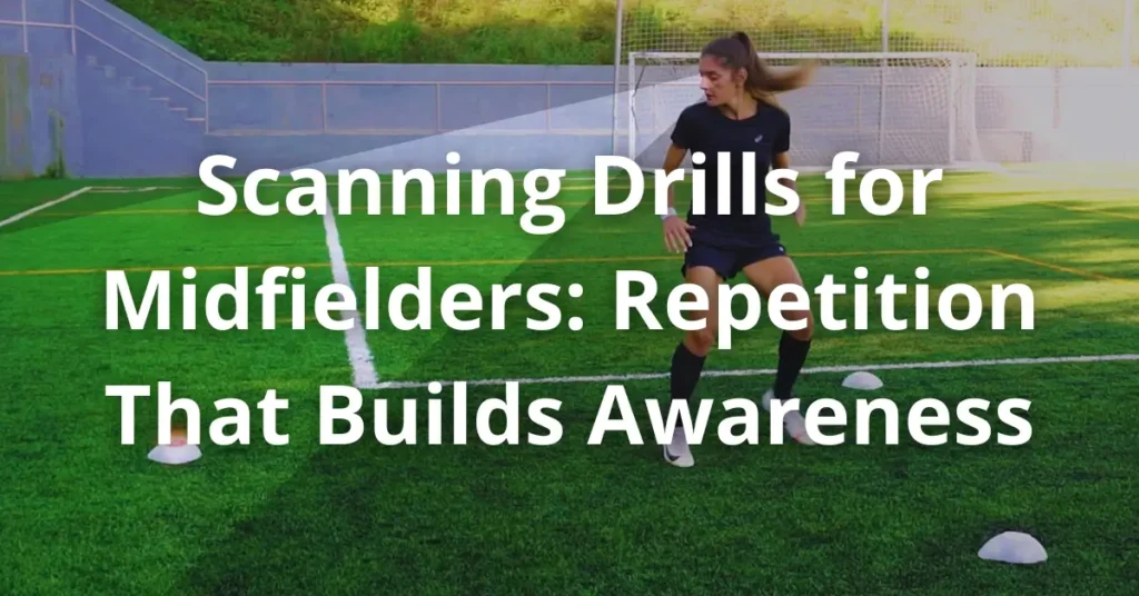 Scanning Drills for Midfielders: Repetition That Builds Awareness
