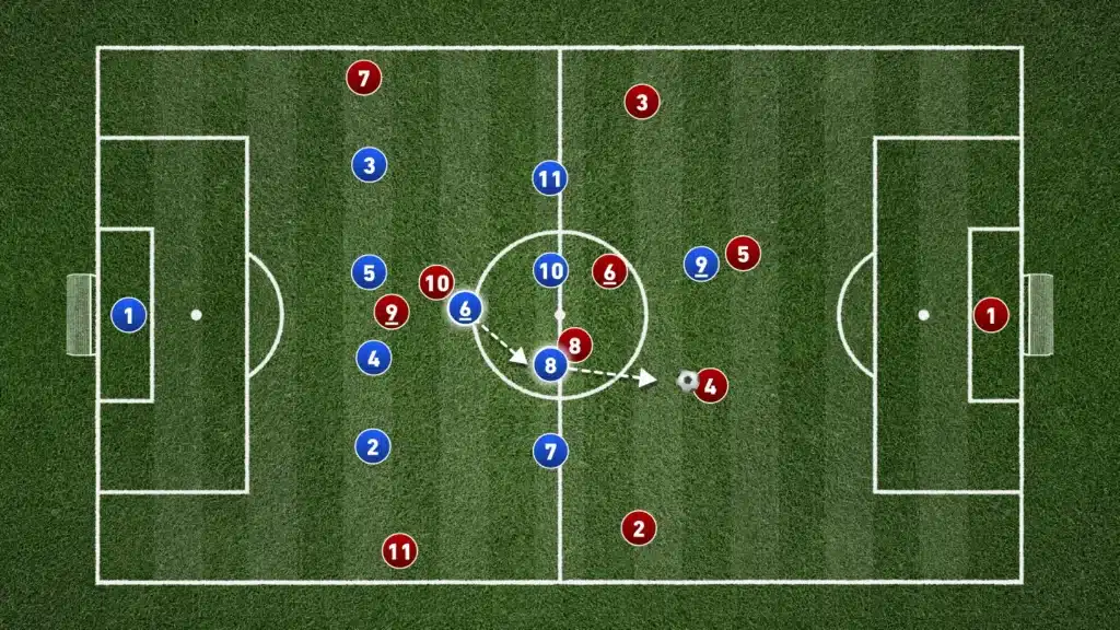 Defending in the 4-1-4-1 formation: A Complete Tactical Guide